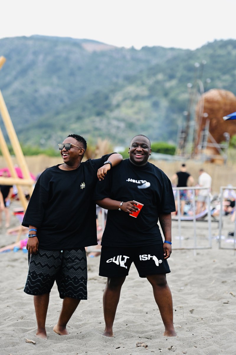 So dope that we fully kitted in SOUTH AFRICAN local brands! 
<a href="/MaXhosaAfrica/">MaXhosa AFRICA™</a> / Hope by <a href="/Shimza01/">SHIMZA</a> &amp; <a href="/TshepoJeans/">T S H E P O</a> / Cultish