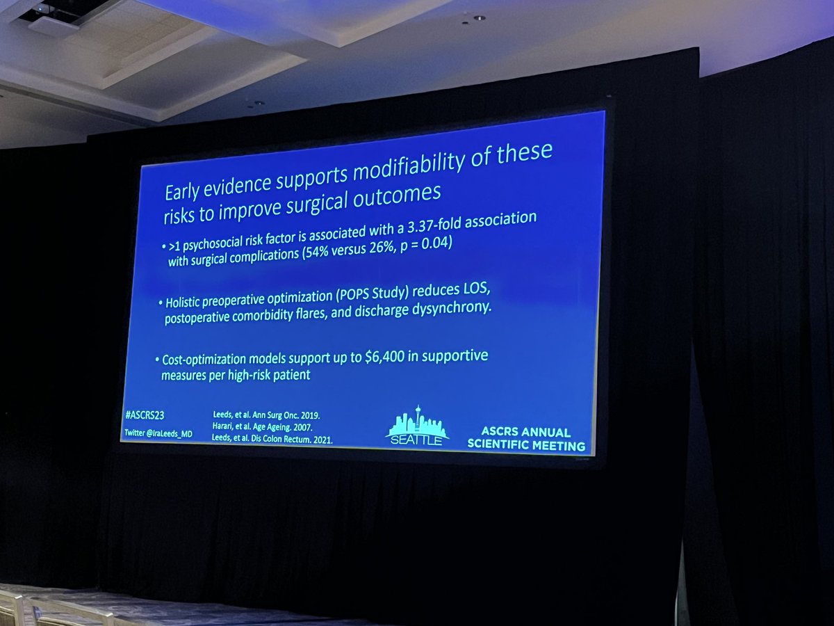 Nicole M Saur, MD (@saurnicole) on Twitter photo Psychosocial frailty is as important as comorbidities and physical frailty in affecting post-operative outcomes. We need to identify and optimize pre-operative Psychosocial frailty! <a href="/IraLeeds_MD/">Ira Leeds</a> <a href="/BerianJulia/">Julia Berian</a> <a href="/ASCRS_1/">ASCRS_1</a> <a href="/3isac/">Isacco Montroni</a> <a href="/amysuwanabol/">Pasithorn Suwanabol</a> <a href="/yoishwolf/">Josh Wolf</a> <a href="/SWexner/">Steven D Wexner MD, PhD</a> #ASCRS23 Psychosocial frailty is as important as comorbidities and physical frailty in affecting post-operative outcomes. We need to identify and optimize pre-operative Psychosocial frailty! <a href="/IraLeeds_MD/">Ira Leeds</a> <a href="/BerianJulia/">Julia Berian</a> <a href="/ASCRS_1/">ASCRS_1</a> <a href="/3isac/">Isacco Montroni</a> <a href="/amysuwanabol/">Pasithorn Suwanabol</a> <a href="/yoishwolf/">Josh Wolf</a> <a href="/SWexner/">Steven D Wexner MD, PhD</a> #ASCRS23