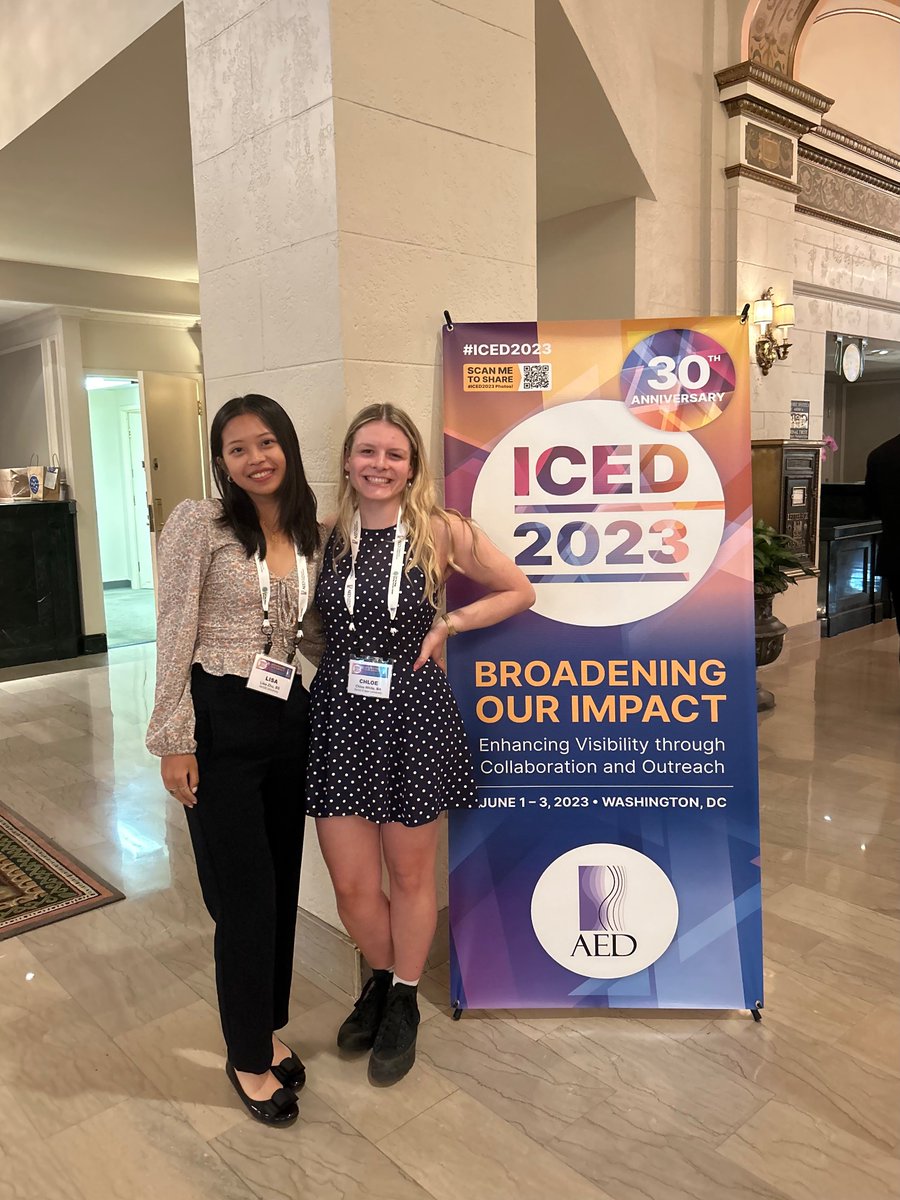 Had the bestest time at #ICED2023! Met so many new friends and listened to such inspiring talks. Looking forward to staying connected with everyone!