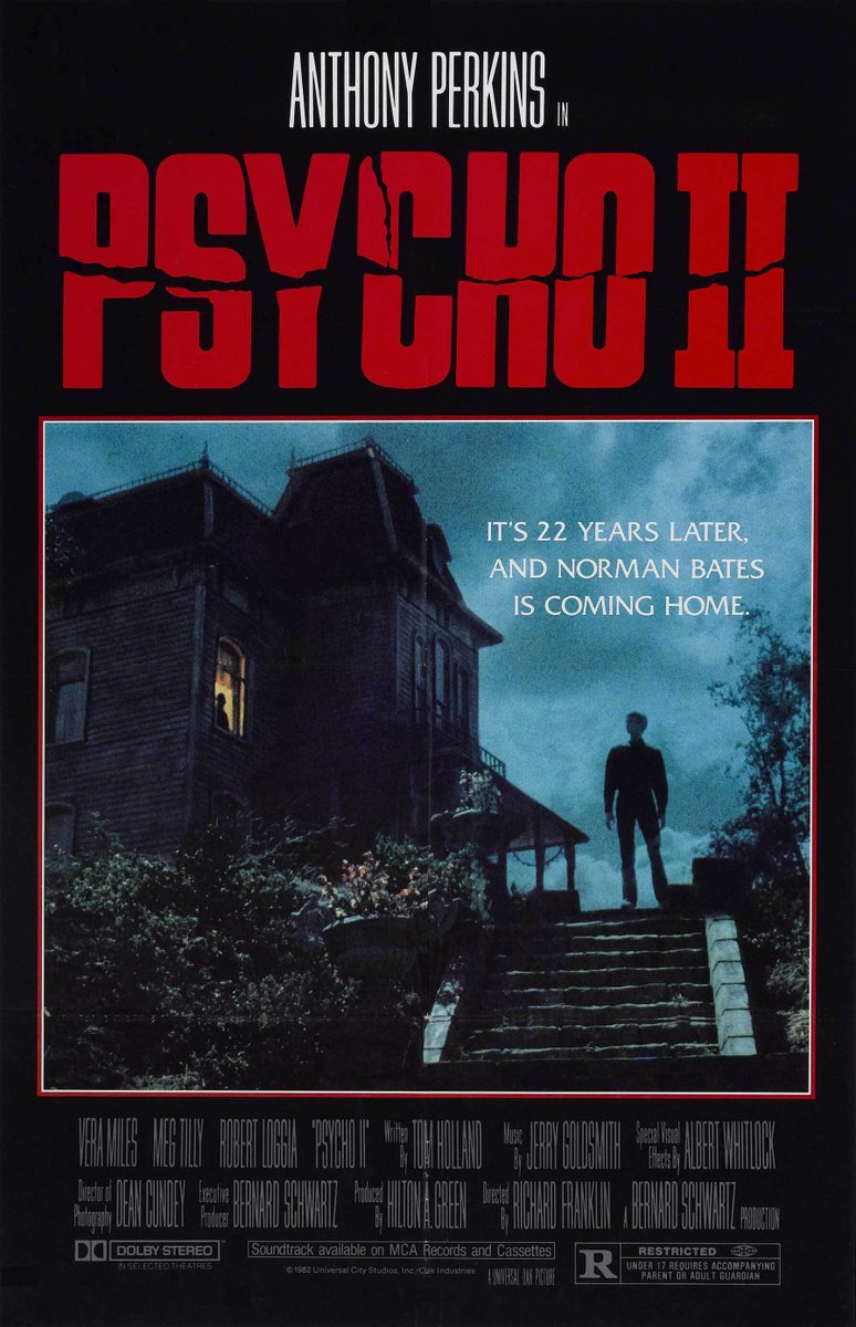 Psycho II was released on this date in 1983 🎬😱