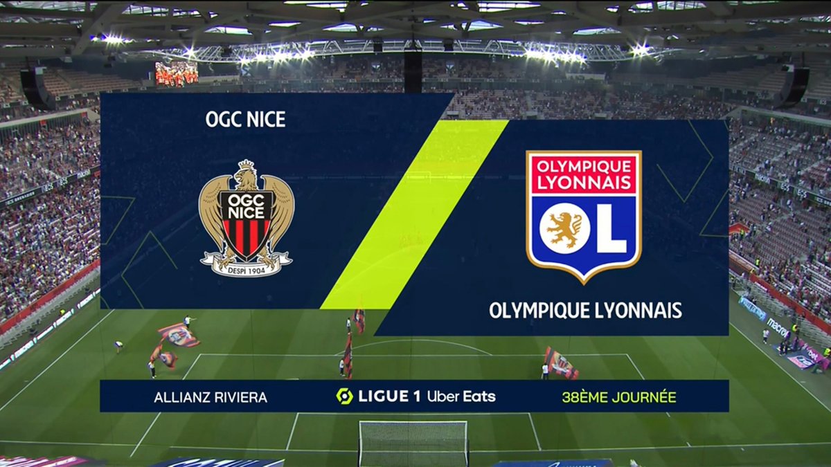 Full Match: Nice vs Lyon