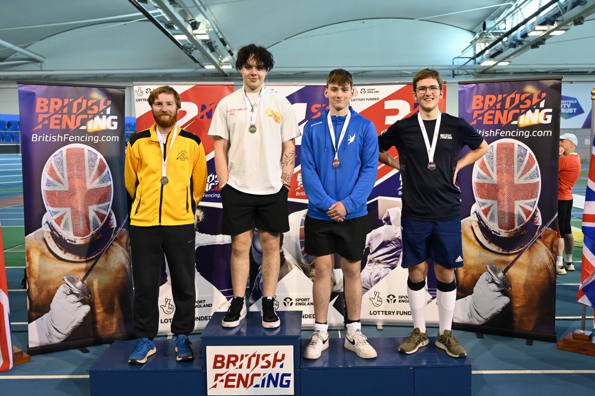British Fencing on Twitter "Congratulations to our Senior Men's Sabre B medallists at the