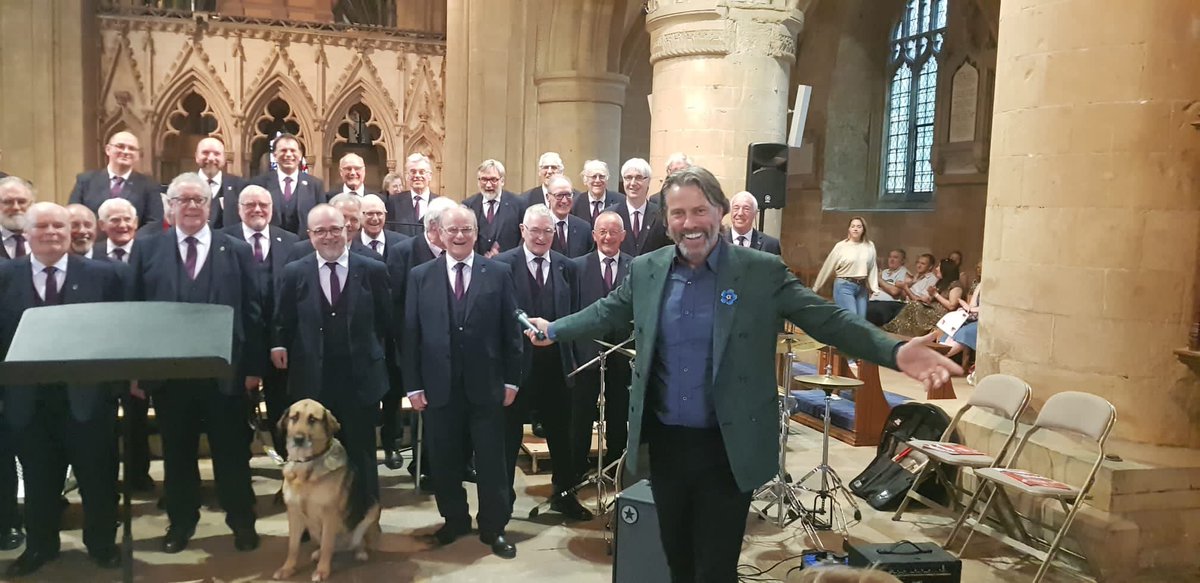 Andrew Atkinson (@androostanley) on Twitter photo Fabulous evening with <a href="/OurDemChoir/">Our Dementia Choir with Vicky McClure</a> and <a href="/JohnBishop100/">John Bishop</a> . Very humbling and sone great singing. Fabulous evening with <a href="/OurDemChoir/">Our Dementia Choir with Vicky McClure</a> and <a href="/JohnBishop100/">John Bishop</a> . Very humbling and sone great singing.