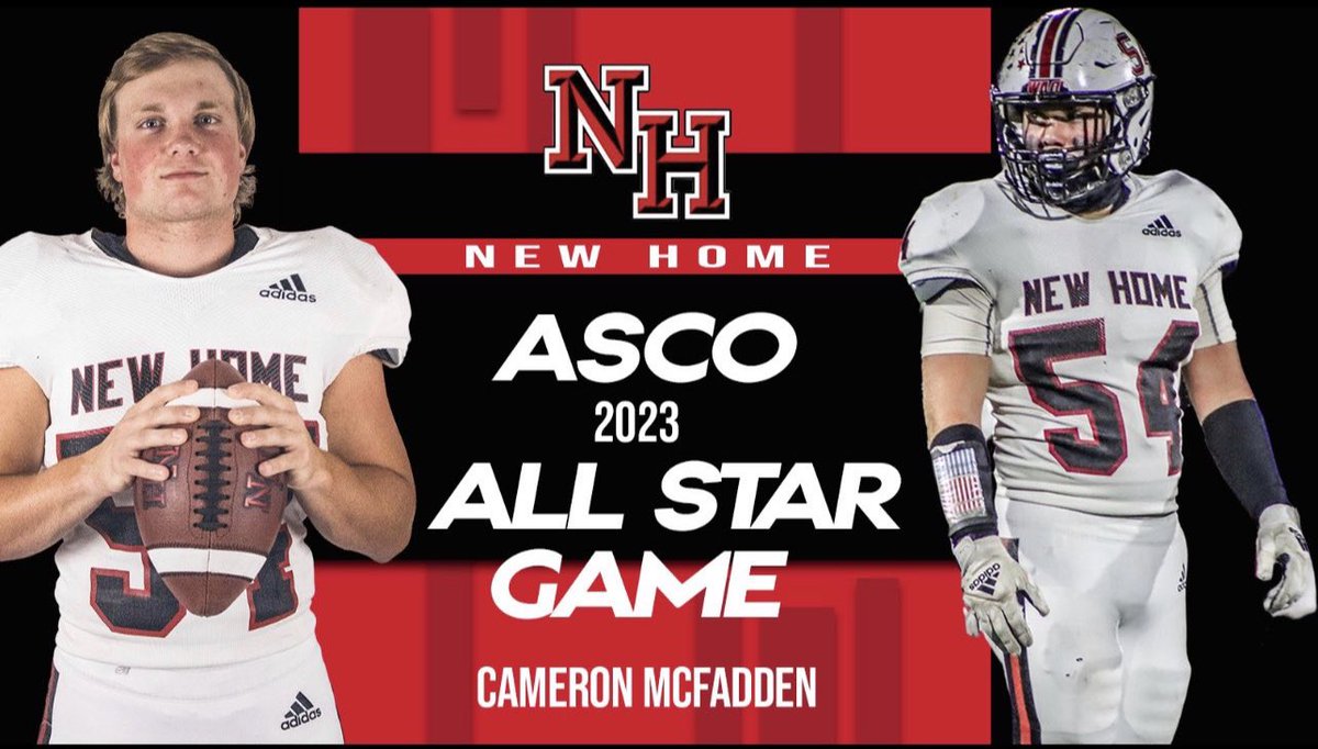 Good luck to <a href="/Cameron54_/">Cameron Mcfadden</a> in the ASCO All Star game tonight at 7 at Lubbock Cooper! #WAO