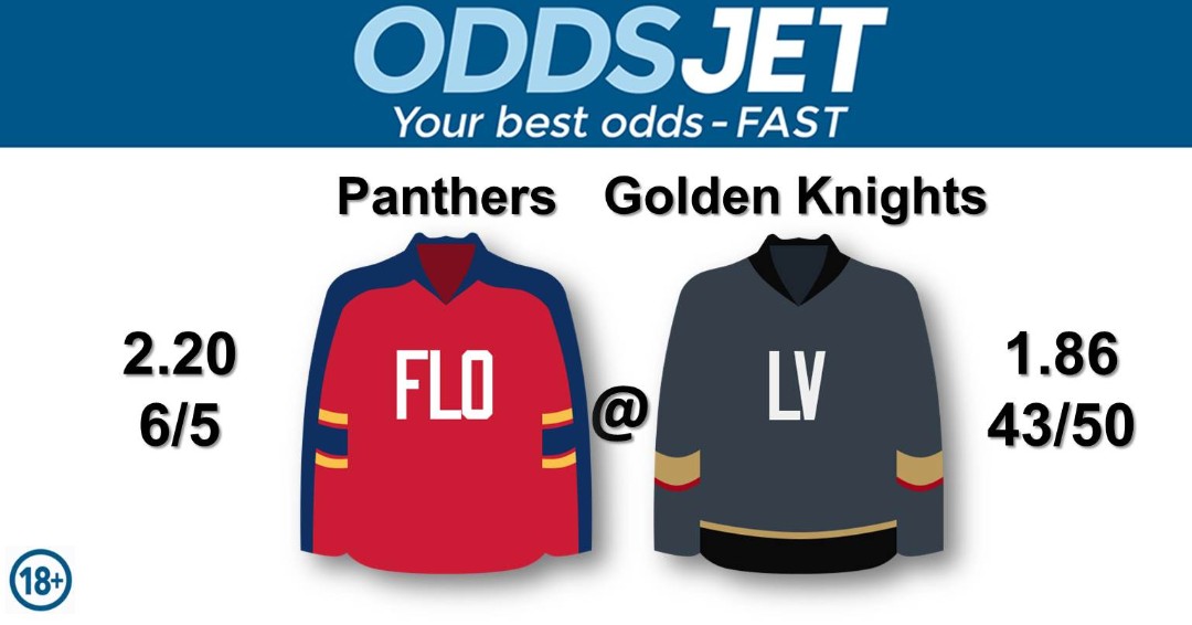 #NHL, 

#NHL23,

#NHLHockey, 

#HockeyTwitter,

#TimeToHunt,#FLAPanthers, #FloridaPanthers, vs. #KnightUp, #GoldenKnights, #GoKnightsGo, #VegasBorn, Get your best odds - fast at oddsjet.com