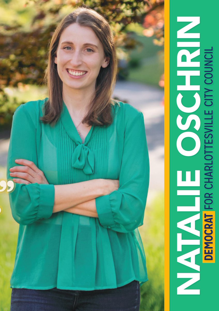 Natalie Oschrin, Cville City Council tweet media