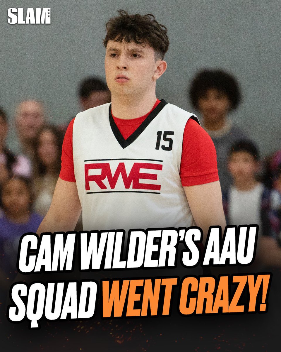 SLAM HS Hoops on Twitter "Cam Wilder’s AAU squad had the whole gym