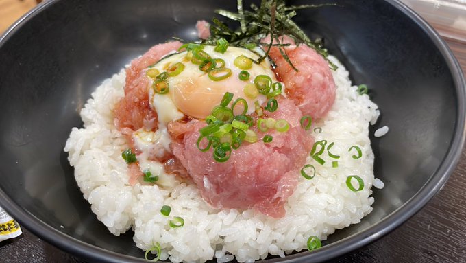 nmzで朝飯食うときはネギトロ丼と決めてるんだ(◜ᴗ◝ ) 