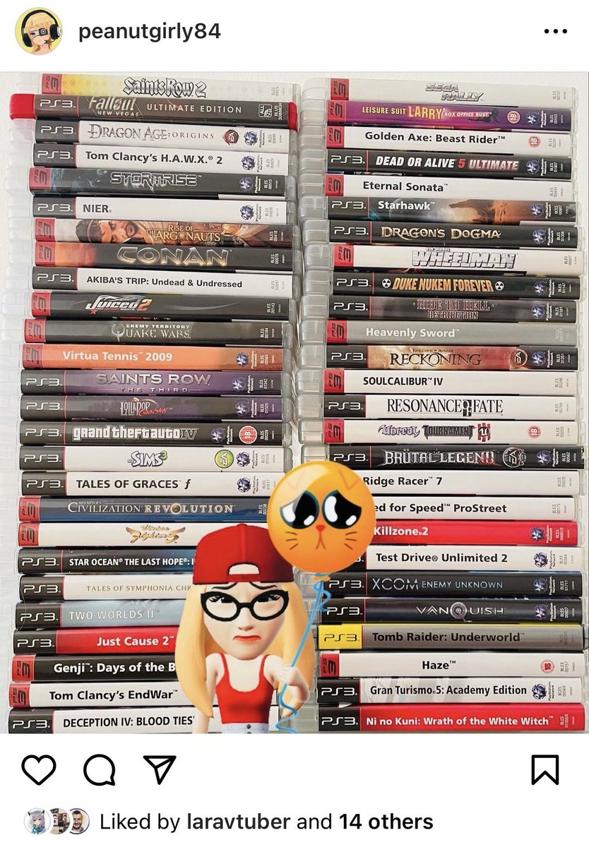 I have nothing to play on my PS3💔 only gamers will understand 😂❤️🕹️🎮👩‍💻📺💿📀🔝🥲#playstation3 #playstation3games #playstation #playstationgamer #playstationcollection #gamer #retro #retrogamer #retrogaming #retrogames #retrogamers #gamergirls #gamergirl
#retrocommunity