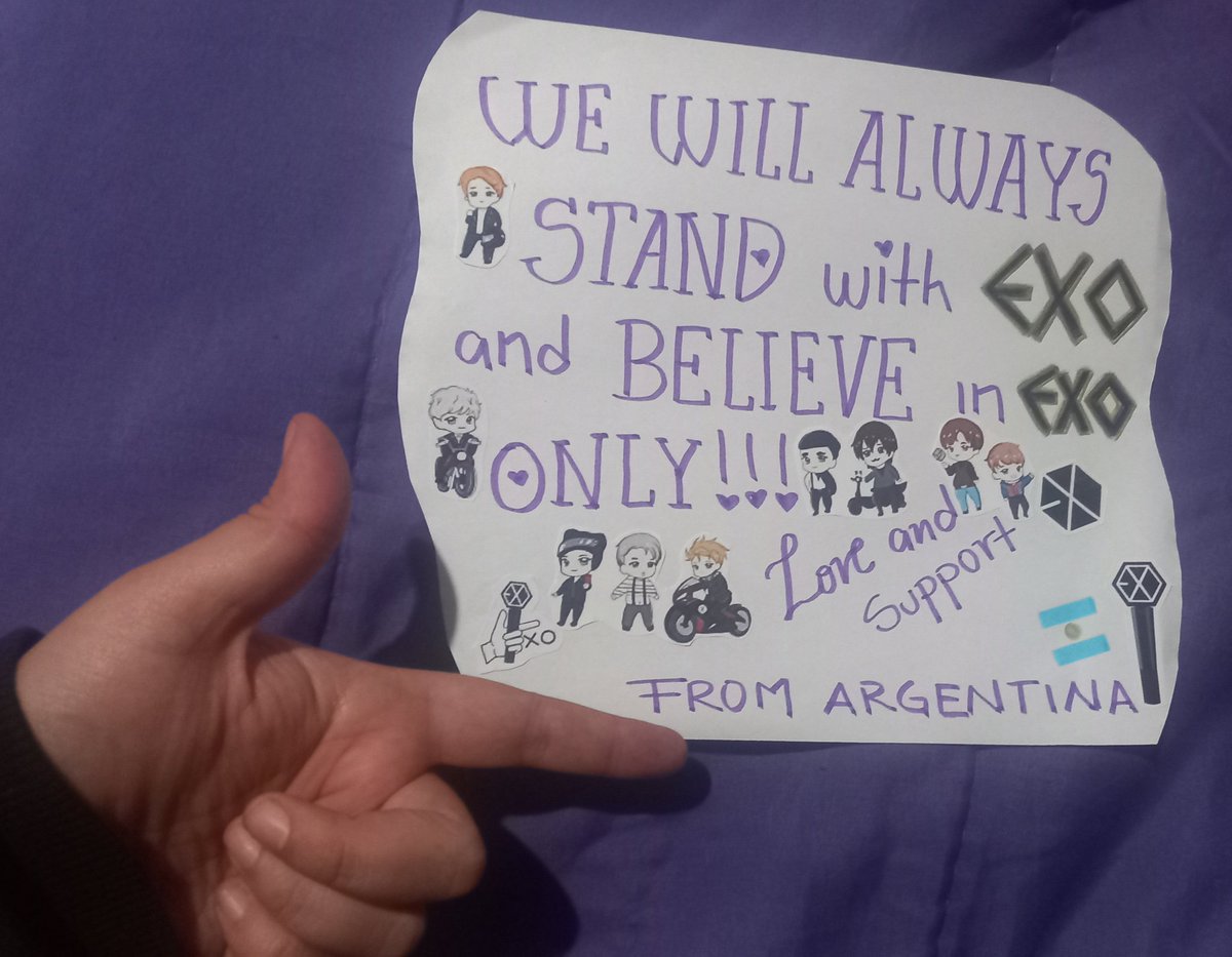 CynAndrada1's tweet photo. "Y si volvemos a nacer, renazcamos como EXO y EXO-L"
Con ustedes hasta el final! Los amo!!!๐
Lights Up for EXO from ๐ฆ๐ท
#์์๋_ํจ๊ป_๊ฑธ์ด๊ฐ๋_์์์
#์ฒธ๋ฐฑ์_์์ํฉ๋๋ค
#WeStanWithEXO
#WeStanWithCBX
@B_hundred_Hyun @weareoneEXO #EXO #์์ #EXO_CBX https://t.co/48APaHX4Z9