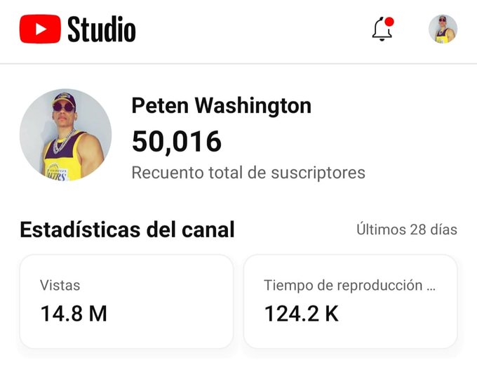 Gracias a Dios 🙏🏻 gracias a YouTube y a Todos mis Fans ya somos 50,016 Mil Suscriptores ❤️ https://t<a href="/tag/1first"class="tags"><span>#1first</span></a>