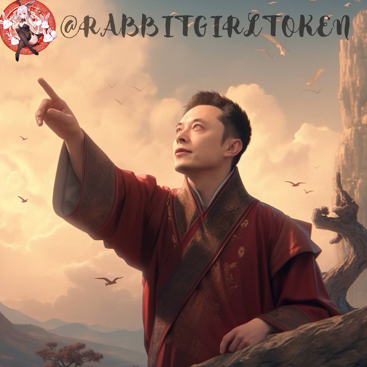 RabbitGirlToken's tweet photo. Elon's Year of the $RABBIT party dress

Is this #AI Work @elonmusk ?

$RABBIT #RABBITGIRL #Crypto https://t.co/xrLcn82Zwb