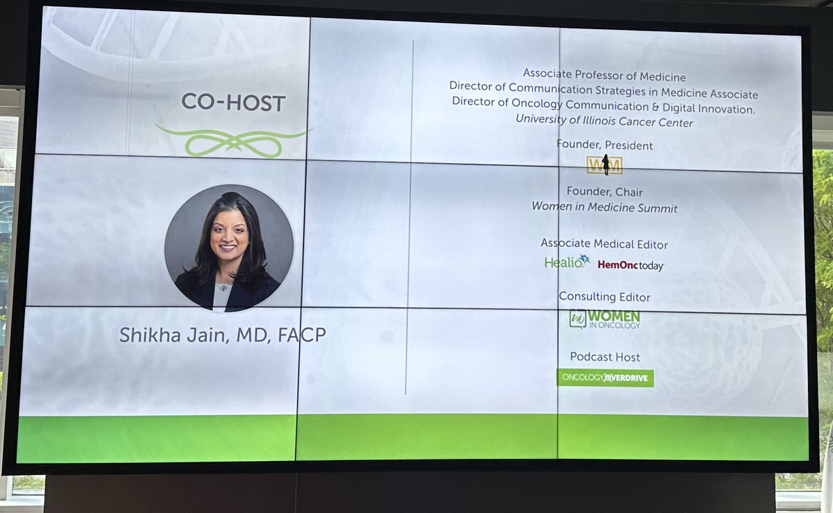 ShikhaJainMD's tweet photo. Another amazing @GoHealio #DisruptiveInnovators #HealioInnovators event @ASCO 
  Congratulations to all our nominees and winners! And amazing representation from @UICancerCenter @WIMSummit! https://t.co/EFYELfN4jr