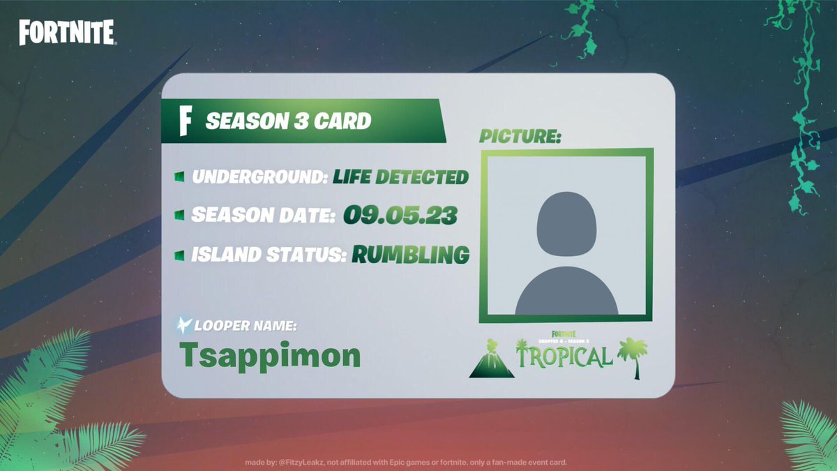 fngg_bot's tweet photo. @TsappimonYT Here’s your card, good luck looper. https://t.co/k33bVH2Kyi