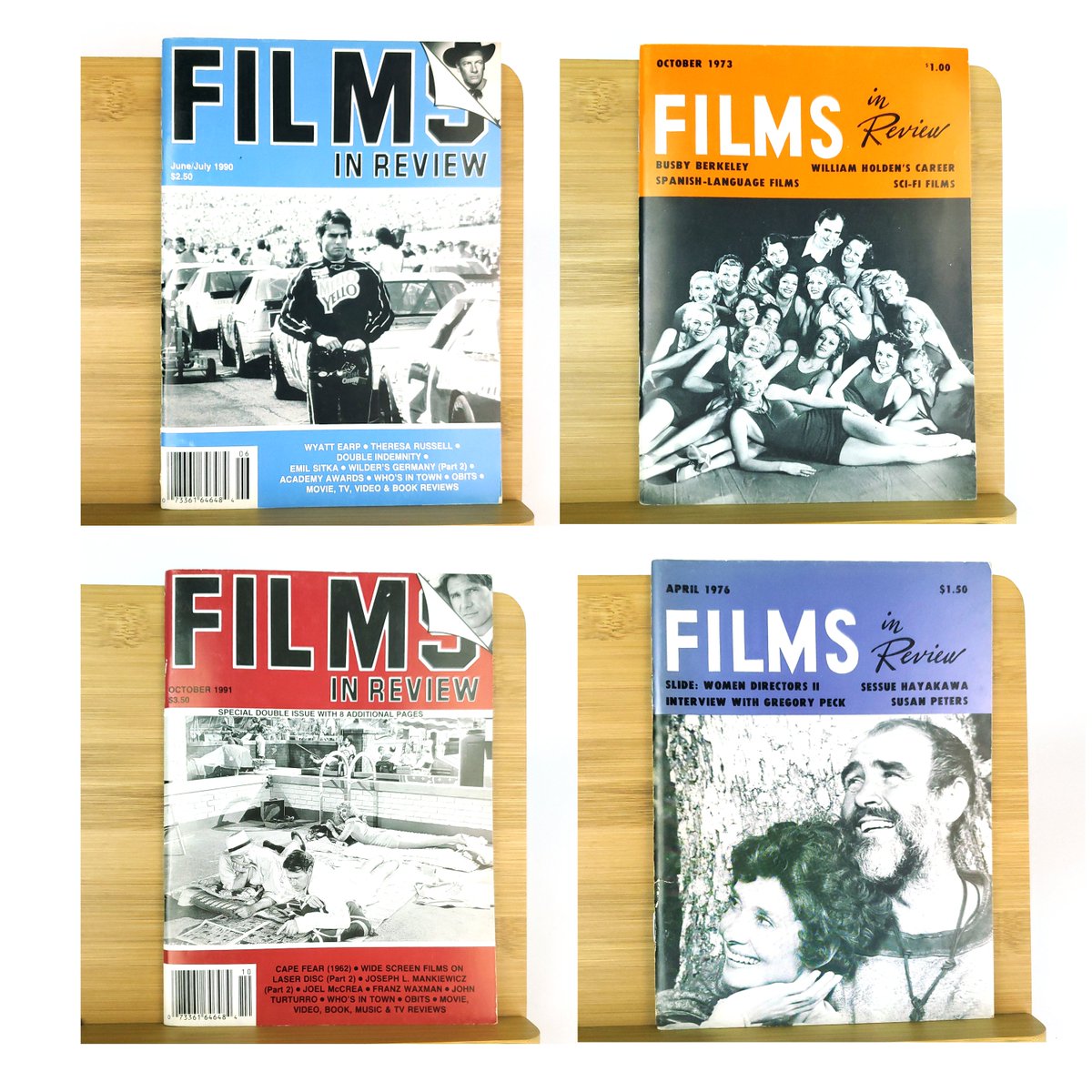 thriftlogicla's tweet photo. Mega ebay drop of FILMS IN REVIEW Magazines! From the '70s-'90s #filmsinreview #magazine #movies #moviemagazines #clinteastwood #tomcruise #fayedunaway #sylvesterstallone #bettedavis #seanconnery #audreyhepburn #maggiesmith #busbyberkeley #dwgriffith #thriftlogicla @thriftlogicla https://t.co/N9QlL09AeG