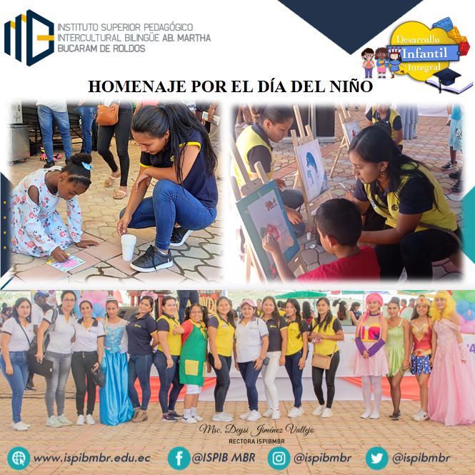 ISTMBR's tweet photo. Tecnología Superior en Desarrollo Infantil Integral del @ISPIBMBR festejó el día del niño gracias a la invitación de la @AShushufindi  con un programa en la Concha Acústica, participación de varios infantes de distintas instituciones del Cantón Shushufindi. https://t.co/3dHcfsrDan