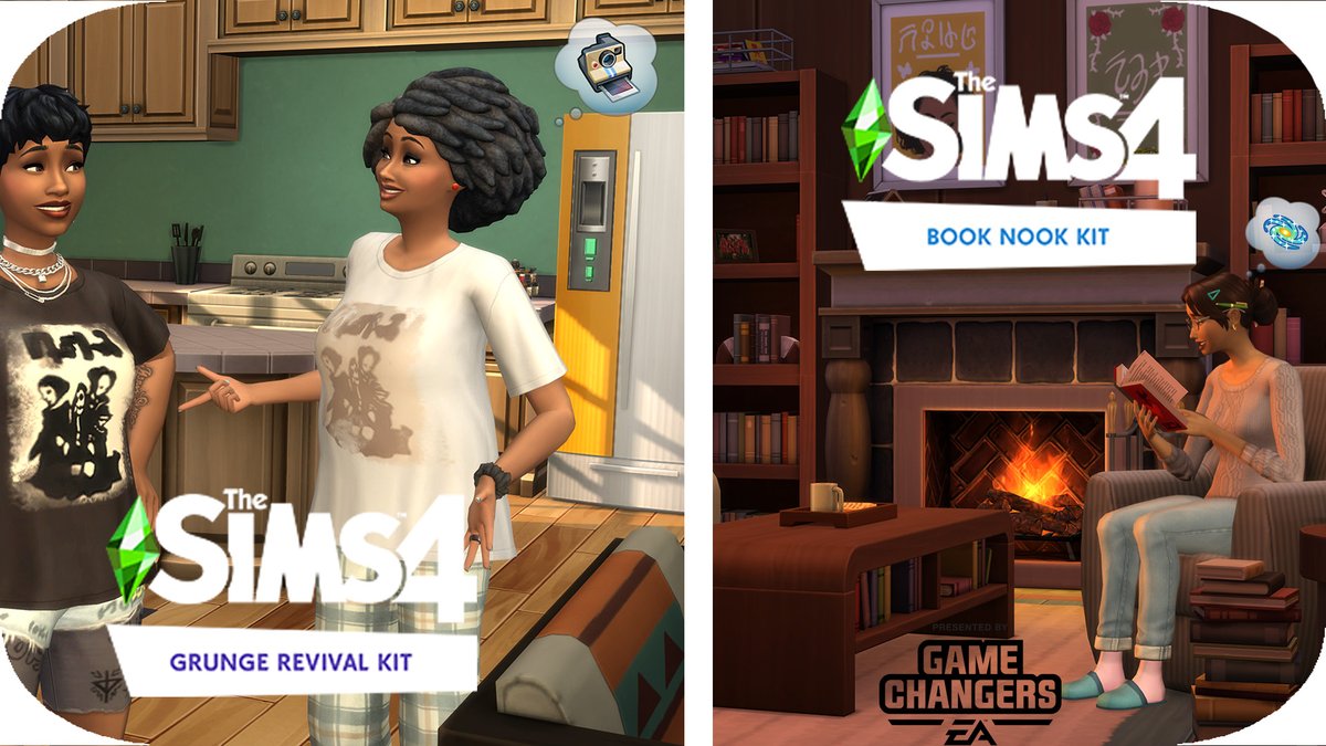Thanks to <a href="/TheSims/">The Sims</a> #EAGameChanger program I am giving away 1 code each of Book Nook and Grunge Revival!
To enter:
Subscribe to my channel
Like/RT
Tag a friend
Comment which kit you want and why

Ends June 11th 12pm EST
Additional entry: youtu.be/rzBeTBuaIJw