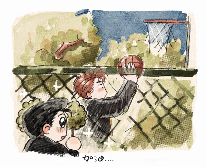 「バスケットボール 黒髪」のTwitter画像/イラスト(新着)｜3ページ目