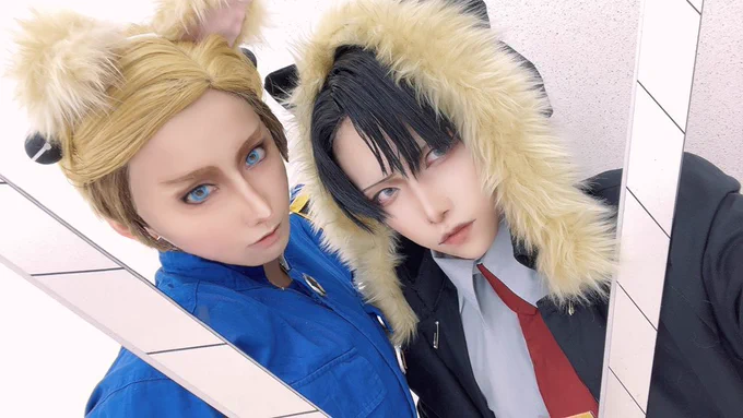 cosplay  初めてのエルリのイベント(ゴロ兵)から一年が経ったので並べてみました!ブレ小田の衣装はリバイさんの分も作ってます1年で沢山の民の皆様とお話し出来て本当に嬉しいです次の双翼と28もよろしくお願いします