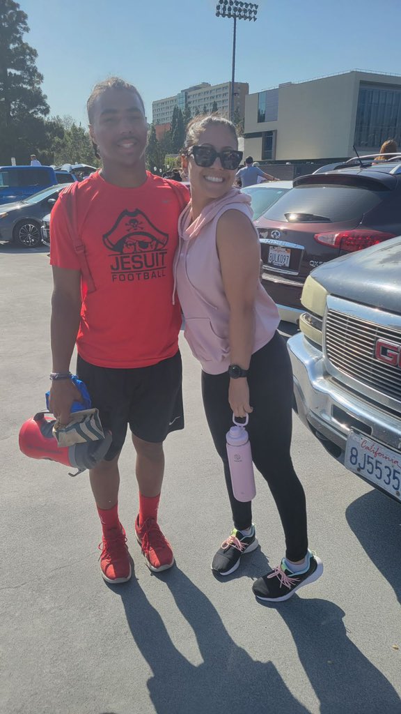 Jesuit Marauder Football (@jesuitsacfball) on Twitter photo Marauders and Moms theme today. <a href="/lj_brannon/">lj.brannon</a> with his Mom as well at the <a href="/UCLAFootball/">UCLA Football</a> camp today. <a href="/SacBee_JoeD/">Joe Davidson</a> #gobigred Marauders and Moms theme today. <a href="/lj_brannon/">lj.brannon</a> with his Mom as well at the <a href="/UCLAFootball/">UCLA Football</a> camp today. <a href="/SacBee_JoeD/">Joe Davidson</a> #gobigred