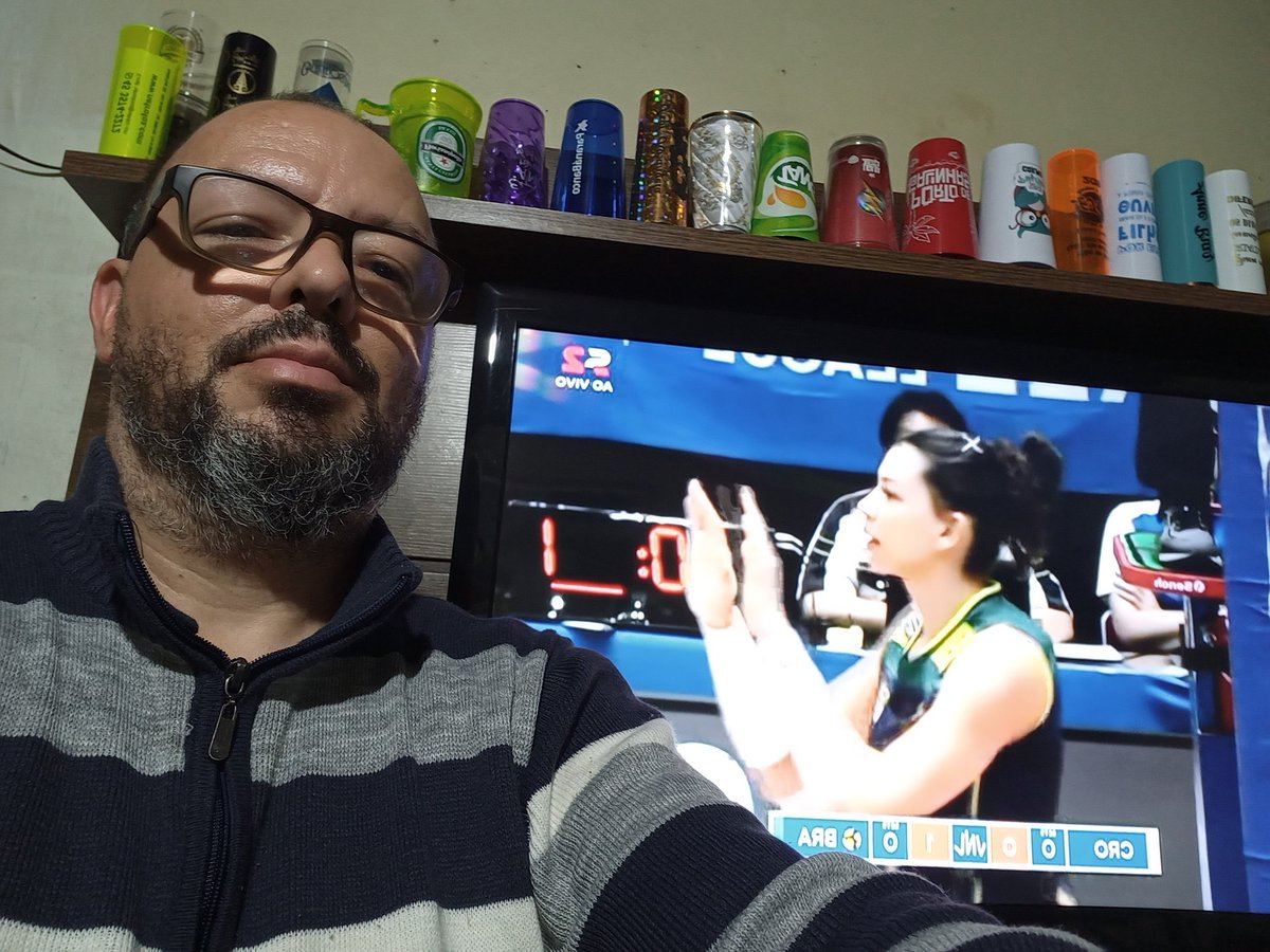 Ligado no #VoleiNoSporTV desde o primeiro ponto. Show nelas Brasil!