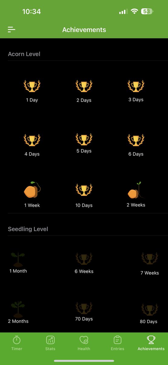 StashingDough's tweet image. Let me get off here but no before flexing my 2 week achievement. #StackSeason #StackSummer