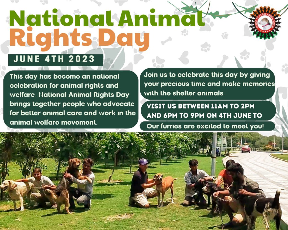 <a href="/H_A_Baghdadi/">H AlBaghdadi حبيب البغدادي {Abu Hurayra}</a> <a href="/TbiHindi/">द बेटर इंडिया (The Better India - Hindi)</a> <a href="/TheMooknayakEng/">The Mooknayak English</a> <a href="/SuchendraMishra/">Suchendra Mishra</a> <a href="/BhavreenMK/">Bhavreen Kandhari</a> <a href="/anjumahendroo/">anju mahendroo</a> <a href="/_MohitChauhan/">Mohit Chauhan</a> <a href="/rashmigautam27/">rashmi gautam</a> <a href="/prasanto/">PKR | প্রশান্ত | پرشانتو</a> <a href="/pankhuripathak/">Pankhuri Pathak पंखुड़ी पाठक پنکھڑی</a> <a href="/sneheshphilip/">Snehesh Alex Philip</a> <a href="/PTI_News/">Press Trust of India</a> <a href="/ThePrintIndia/">ThePrintIndia</a> <a href="/gauravd/">Gaurav Dar</a> <a href="/IAmSudhirMishra/">Sudhir Mishra</a> <a href="/TaniaHop3/">Tania H.-A Voice for the Voiceless</a> <a href="/ashukla30/">anu shukla,</a> <a href="/ashwin_baindur/">Ashwin Baindur</a> <a href="/GDnarbhakshi/">जनरल नरभक्षी पैरोडी 🏹</a> <a href="/LiveByInstinct/">Monika Singh</a> <a href="/NainaSalvatore/">Saw Hobi🇮🇳✨</a> <a href="/gulaabokidiary/">Garima Mridul</a> <a href="/SimranBhatia0/">Simran Bhatia</a> @RoflAkhileshy_ <a href="/jjjust4fffun/">Dr.Sushrut</a> <a href="/Subytweets/">Suby #ReleaseSanjivBhatt #Palestine #VoteChori</a> <a href="/chhavi/">🍉🚜 چھوی / Chhavi 😷</a> @AhadurShah Because Animals cannot stand for their Rights, it is our job to stand for them &amp; work for them.
Animals are innocent beings who look up to us for their safety &amp; respect.
Wishing you a Happy #NationalAnimalRightsDay
CC <a href="/dr_arpit_jain/">Arpit Jain,IPS</a> <a href="/NidhiPundhir08/">Dr. Nidhi Pundhir</a> <a href="/JatinPaul/">Jatin Anand</a> <a href="/ReshmiDG/">Reshmi Dasgupta</a> <a href="/avc_201/">Madhu Chanda</a>