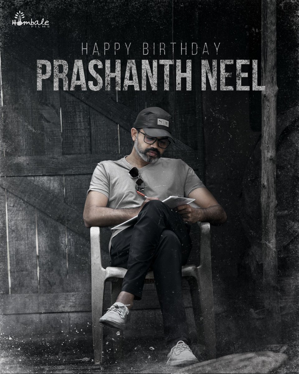 Happy birthday to #PrashanthNeel can't wait to see your upcoming projects #Salaar,& #NTR31  & #kgf3 &many more....🔥 May god bless you