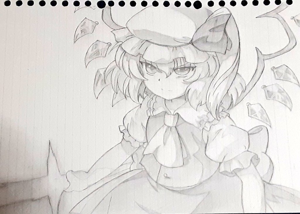 #フランドール・スカーレット 
 #幻想万華鏡 
 #東方Project 
幻想万華鏡のフランドール・スカーレット