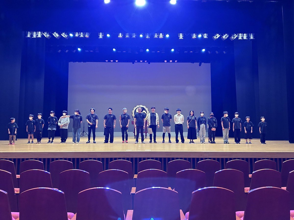 BakuonAki's tweet photo. 本日は和太鼓響20周年記念公演💡

あっという間にこの日を迎えてしまいました💨

素敵な舞台にします🍖
当日券もあるので是非お越しください！ https://t.co/UiJl5njA8D