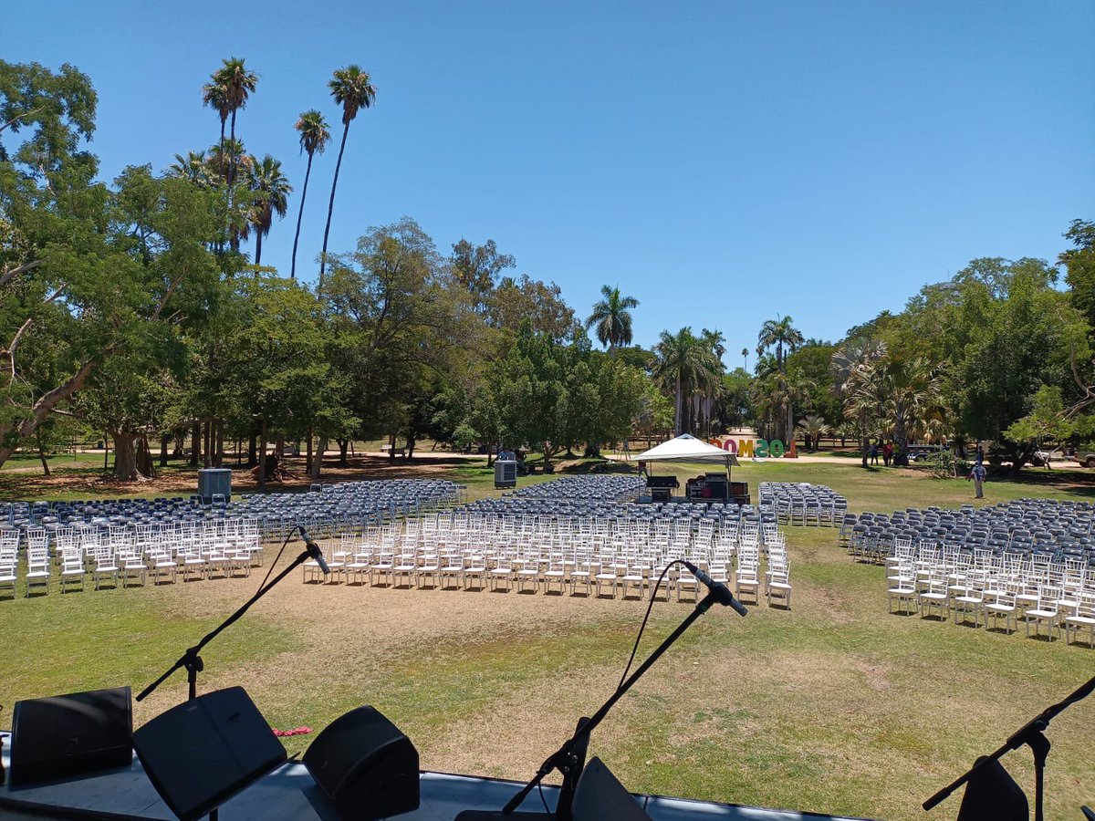 Todo listo para disfrutar del Concierto de la #OSSLA que dará vida a los inicios de nuestra ciudad.
Nos vemos hoy a las 7 pm ⏰ 
<a href="/GVargasLanderos/">Gerardo</a>