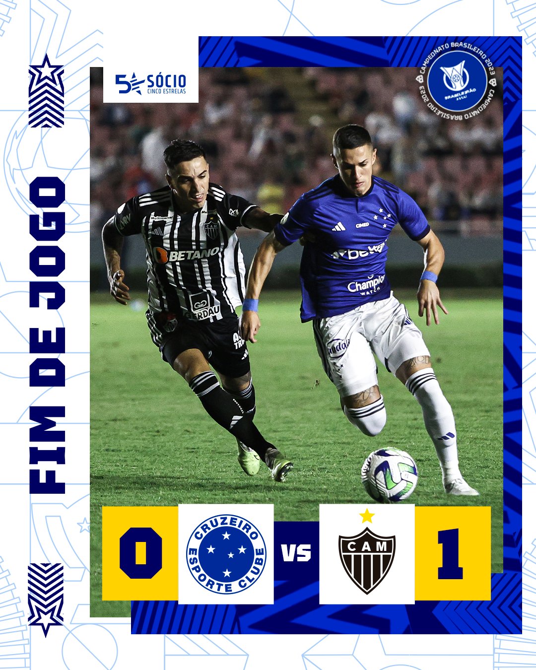 Cruzeiro Esporte Clube - 1T, 0' - Bola em jogo! ⚽️ VAMOS, CRUZEIRO! 🦊💙  #CRUxOFEC, 0x0 #DiaDeCruzeiro #CruzeiroCentenario 📺 Ao vivo:  bit.ly/Live-CRUxOFEC