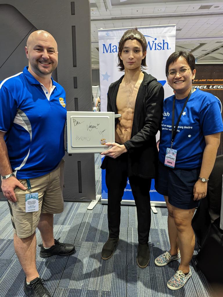 cookie_brigade's tweet photo. The winner for our first silent auction!!! Congratulations and thank you for supporting @makeawishph #CONQuest2023 https://t.co/0LQfQU149s