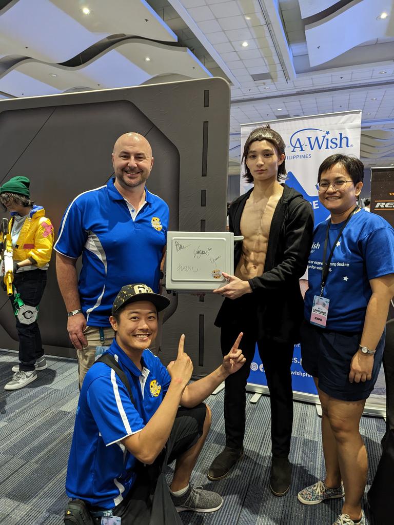 cookie_brigade's tweet photo. The winner for our first silent auction!!! Congratulations and thank you for supporting @makeawishph #CONQuest2023 https://t.co/0LQfQU149s