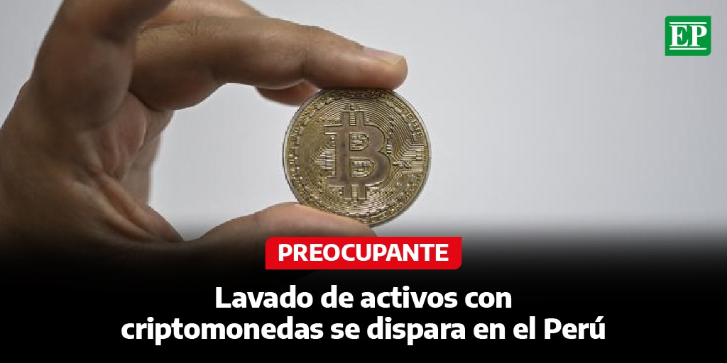 Diario_EP's tweet image. #Perú | La cifra de delitos de lavado de activos #virtuales, en la modalidad de #criptomoneda o moneda virtual, está a punto de triplicarse en el Perú, advirtió el #PoderJudicial. (1/2)