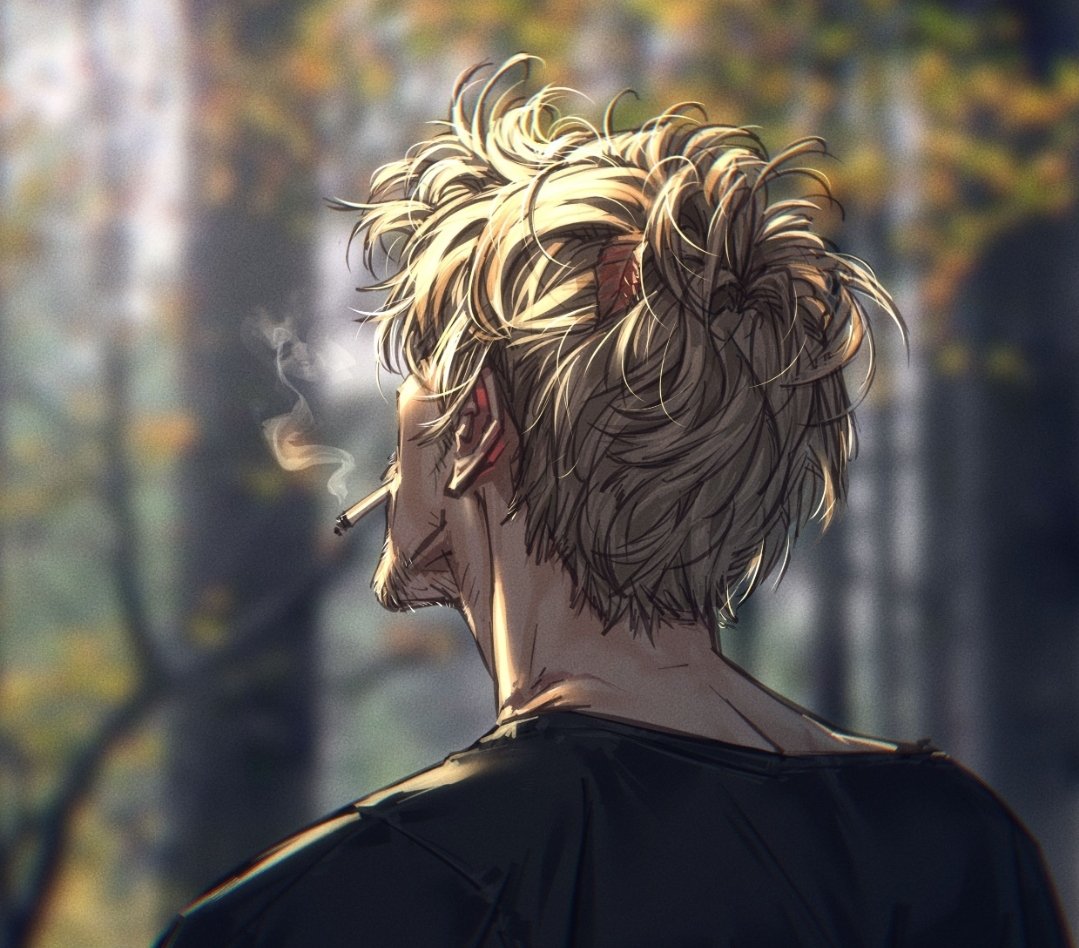 OneWith_Wisdom's tweet image. " Do I have leaves in my hair? "

The man asked starring up to at the trees.