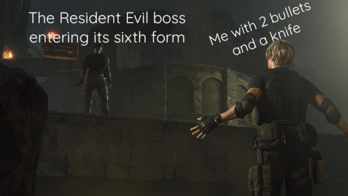 Resident_bio's tweet photo. Which Resi boss had you guys like this? The Clocktower Nemesis from OG 3 and the chemical fight with Stage 2 Nemmy in the remake both destroyed me haha.
#REBHFun https://t.co/govWqvjLoX