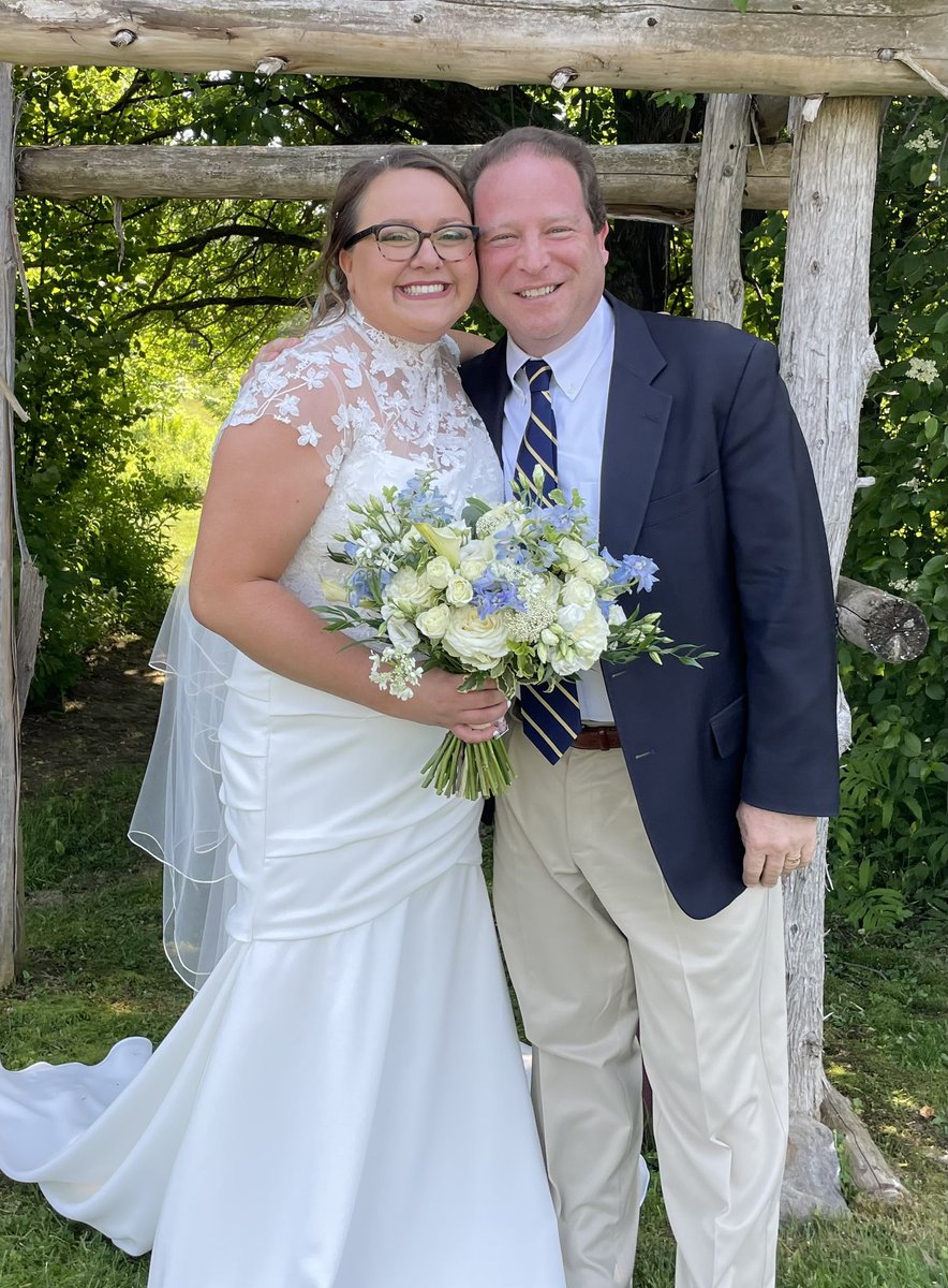 23 years ago relapsed cancer led to her becoming one of my first childhood cancer patients. She overcame more relapses since. Now this warrior-survivor is celebrating her wedding day. Nothing could keep me away from witnessing this day we worried might never come. @DFBC_PedCare