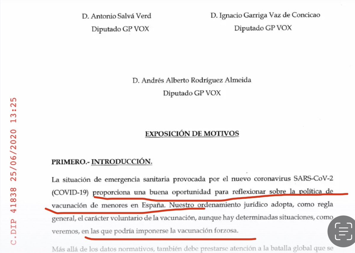 gisbert_ruben's tweet photo. Miren señoras y señores, les gustará mas o menos, per sí, VOX propuso la vacunación forzosa a menores de 16 años hasta que en rrss se hizo mayoritario el clamor contra ello y retiró la propuesta 2 semanas mas tarde, pero no mientan, el podemos verde lo pidió: https://t.co/H3rqyX6Ld7