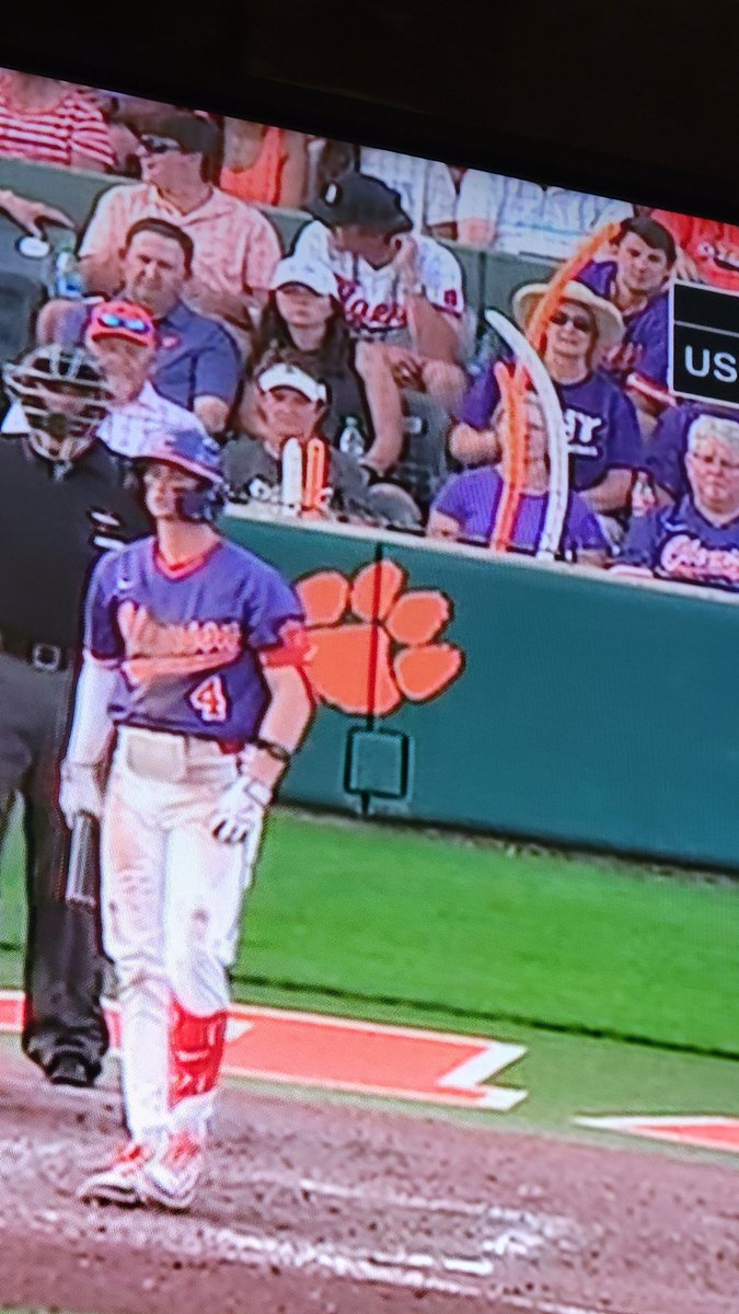 <a href="/BrysonCheek/">Bryson Cheek</a> I see you!! Where are your wavy balloons 🎈? Hahaha!!! Go Tigers!