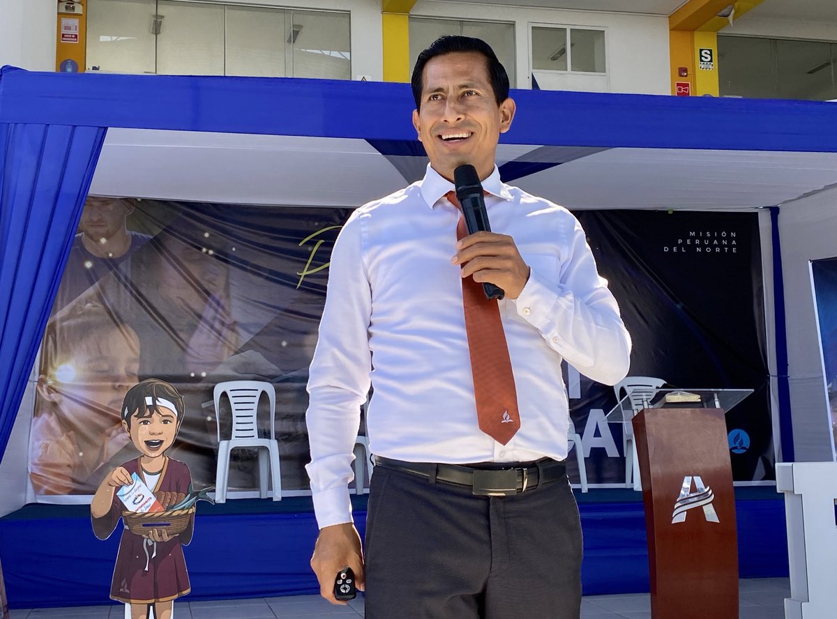 Pr. <a href="/DanielGuimac/">Pr. Daniel Güimac</a> presenta la 3ra ponencia en el encuentro de #EDM acerca de los principios de la #salud y su importancia en nuestras vidas y al momento de ejercer la mayordomía🙏🏼
#MayordomiaEsTodo #RID #PrincipiosDeMayordomia 
#ÉnfasisMisioneros