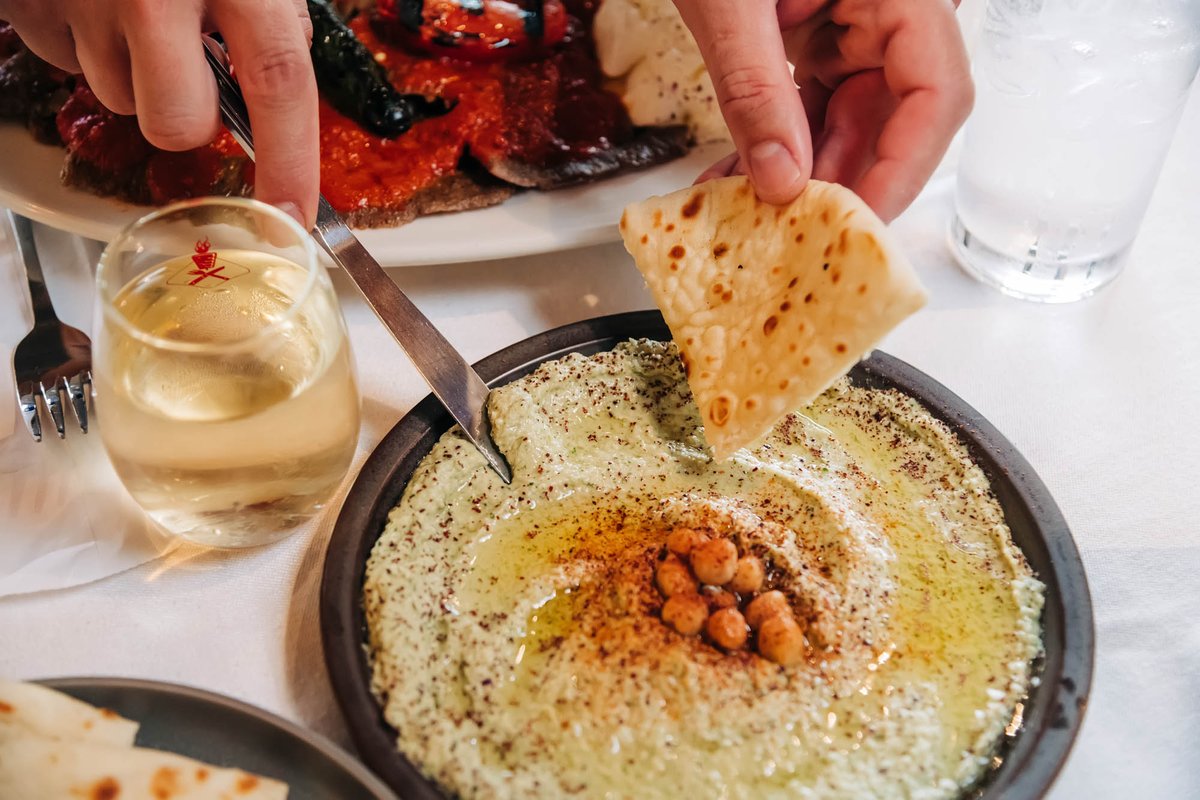 Hummus, where healthy meets comfort 😍 ...