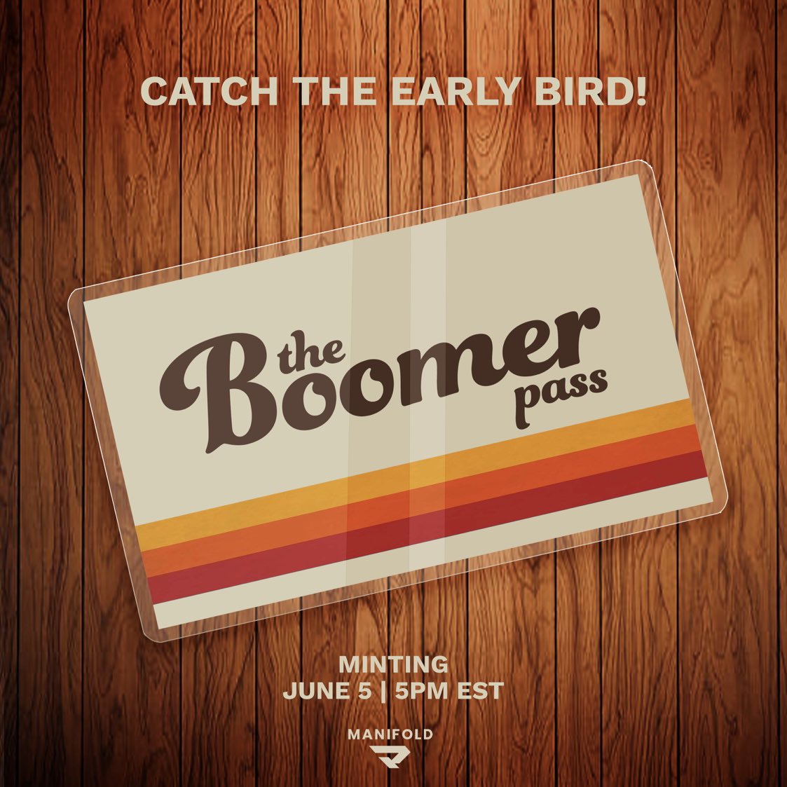 TheBoomerPass's tweet photo. Mint opens
June 5/5pm EST https://t.co/WrW5N7Aq7n