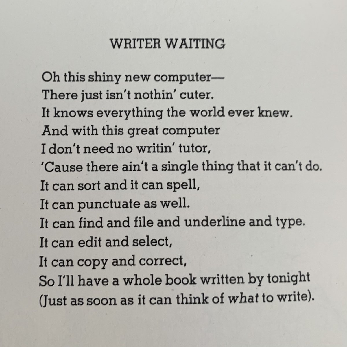 #ShelSilverstein Sunday
#writerlife #poetry