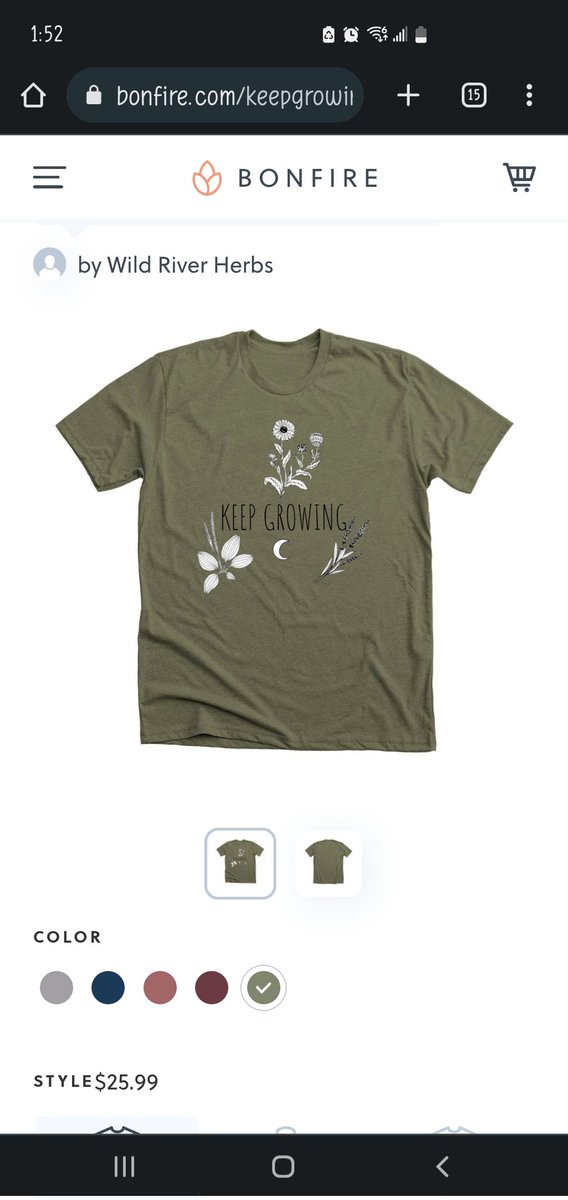 New shirts for plant lovers available!

bonfire.com/keepgrowing/