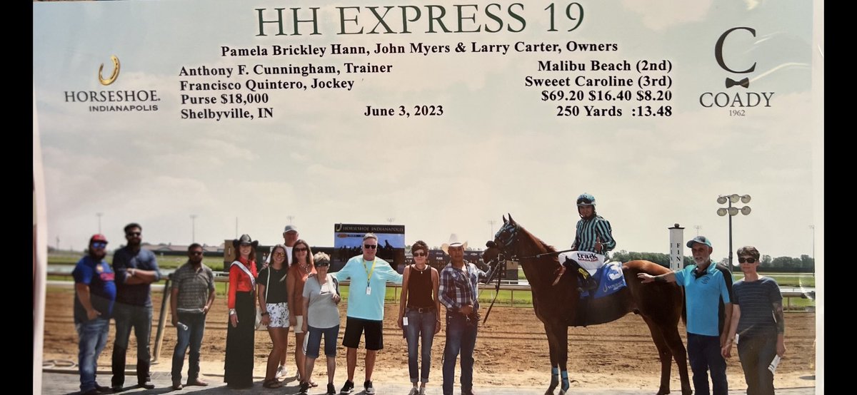 From the foaling stall to the farm to the Winner’s Circle: HH Express 19