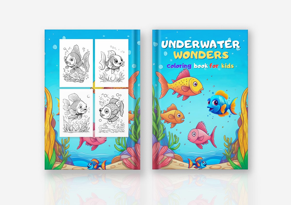 Dive into the colorful world of 'Underwater Wonders'! 🌊🎨🐠 Let your kids' creativity shine as they explore the deep sea with this captivating coloring book. 🌈 Order now and let their imaginations swim free! 📚🐬 cutt.ly/fwwYqCgm
#ArtForKids #CreativeKids  #ColoringTime