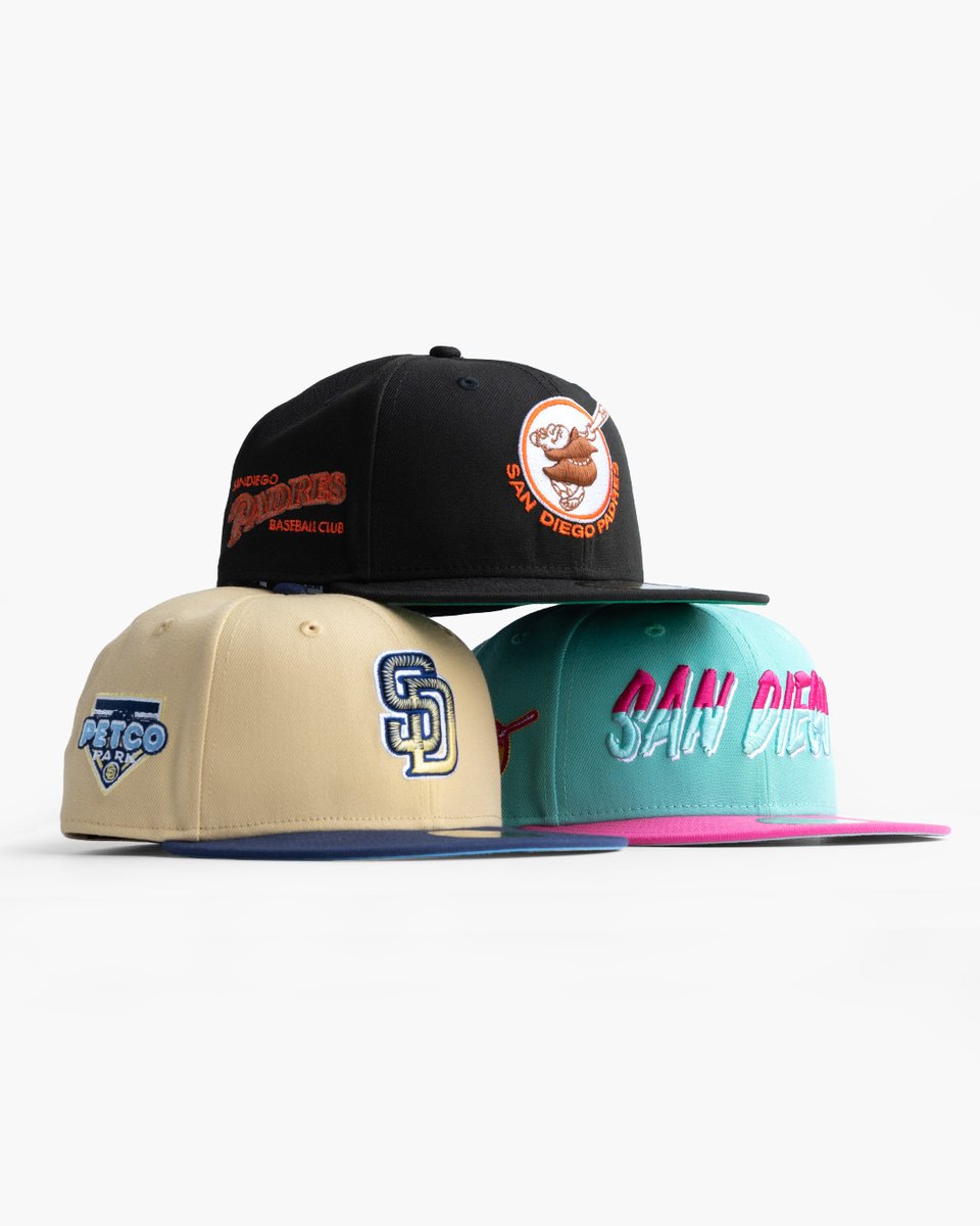 LIVE IN 5 (MINUTES)! 

Today's drop is hitting our website at 530PM PST! Link(s) below!

Happy hunting! 

LINKS: linktr.ee/billioncreation

#sandiego #sandiegopadres #padres #baseball #mlb #friarfaithful #fitted #newera #59fifty #fittedoftheday #fotd #petcopark