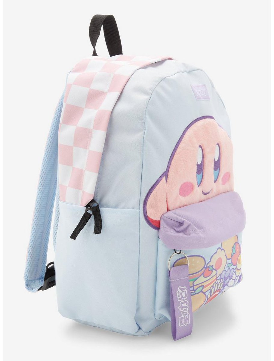 Kirby Informer on Twitter "Bioworld is releasing this Kirby Snacks Fuzzy Pastel Backpack in