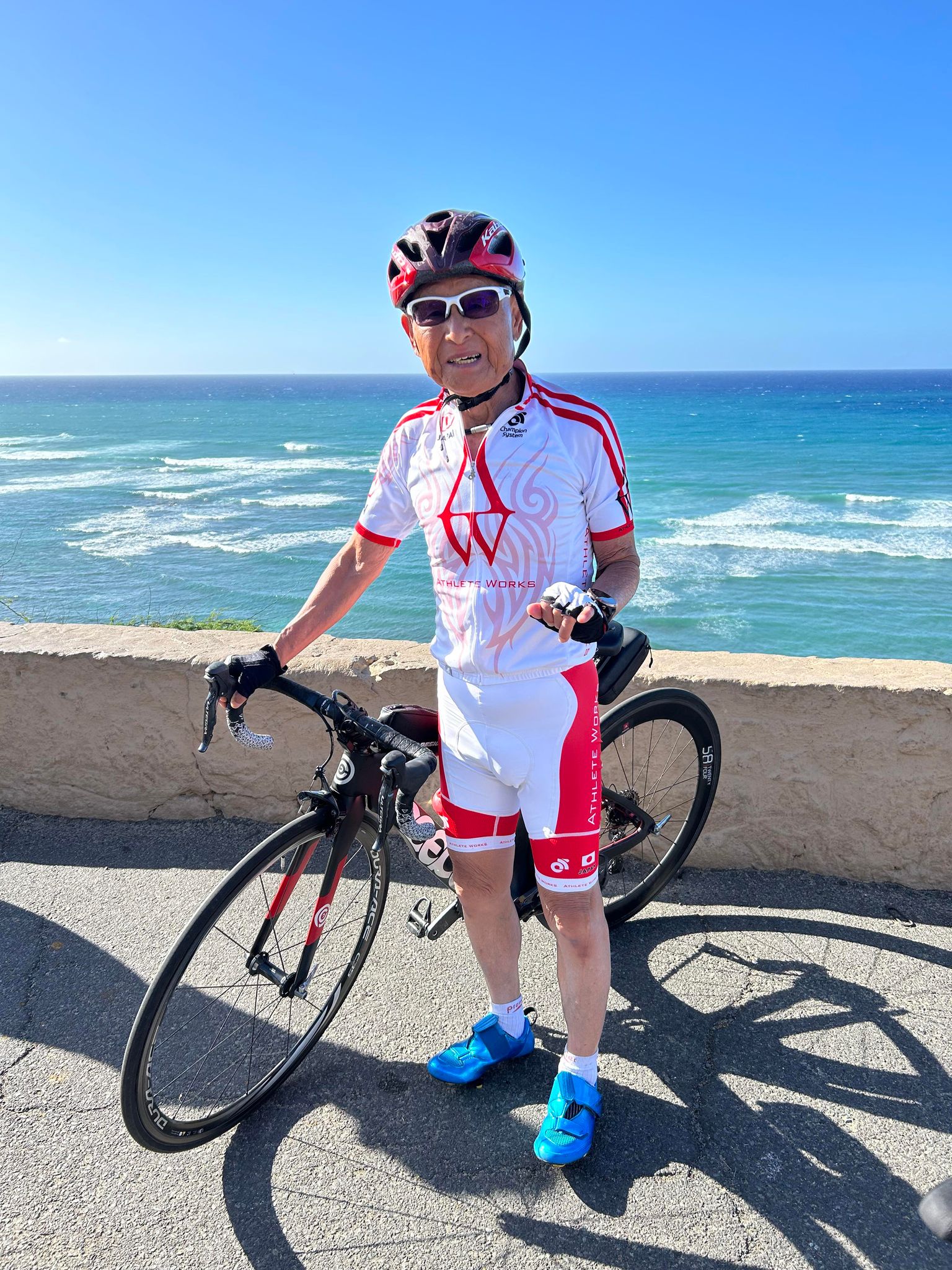 Triathlon Japan /日本トライアスロン連合 on Twitter "90歳トライアスリート 稲田弘 選手が、昨年制限時間13